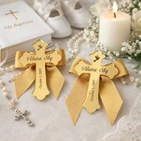 Étiquettes en acrylique personnalisées pour baptême, étanches, avec nom sur mesure, pour baby shower, fête des mères, baptême, Noël