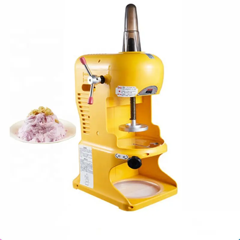 Hot Export 90kg/h Home Appliance Snowflake Shaved Ice Machine Flake Shaving Smoothies Crusher Shaver Maker