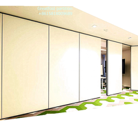 Acoustic Operable Walls Folding Partition Panels Folding Wooden Panel for Office
