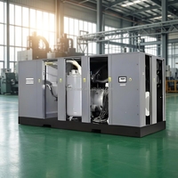 Compresseur d'air à vis Atlas Copco GA7 VSD 7,5 kW 10 CV 4-13 bars à injection d'huile, compresseur rotatif à économie d'énergie pour usine industrielle
