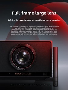 Proyector de Cine en Casa XG <span class=keywords><strong>IMI</strong></span> T10 0.78DMD Láser HDR 4K con Zoom Óptico, Alto Brillo, 3D, Portátil, Android - Product Image 5