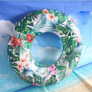 <b>Inflatable</b> Rainforest Swimming Ring 120cm PVC Outdoor Resort Use Adult Children Float - Product Image 1