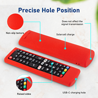 RYHX Housse de protection antichoc en silicone pour télécommande TV, modèle 1154.22, 4 boutons, sécurisée pour bébés et enfants