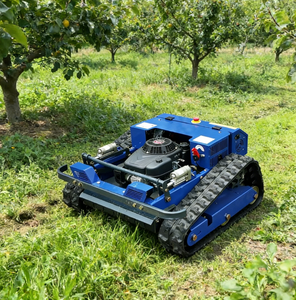New Industrial Grade Petrol <b>Remote</b> <b>Control</b> <b>Robotic</b> Lawn Mower with All-Terrain Tracks Mini Design - Product Image 6