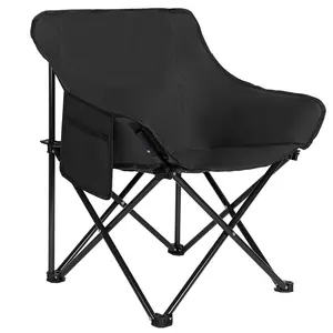 Cadeira de praia dobrável portátil ultraleve para acampamento ao ar livre personalizada por atacado