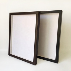 卸売カスタム大サイズ30X 40cmボックスフレーム深い2 cm壁吊り黒Mdf 3Dシャドーボックスフレーム - Product Image 3