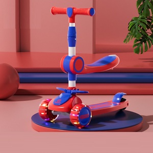 Trottinette Enfant 2 en 1 Pliable avec Cadre en Acier, Le Plus Vendu en 2024, avec Siège, pour Enfants de 3 à 8 Ans - Product Image 6
