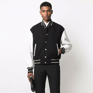 Best Selling Embroidered Woolen High Street <b>Men</b> <b>Jackets</b> New Best Quality Custom Adult and Youth <b>Men</b> Varsity <b>Jacket</b> - Product Image 1