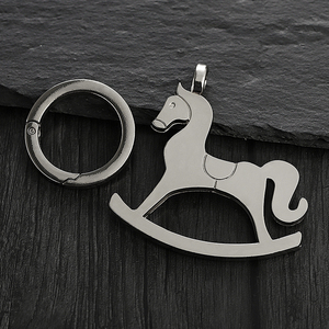 Diseño personalizado de alta calidad, herradura de empresa, llavero al por mayor, caballo - Product Image 6