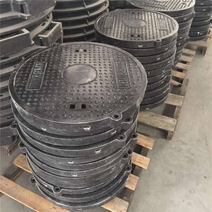 Zware En124 D400 Kunststof Composiet Geuldeksel Smc Glasvezel Polymeer Telecom Rooster Elektrisch Afsluitbaar Putdeksel - Product Image 6