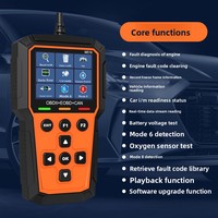 Escáner de Diagnóstico OBD2 M519 ELM327 con Pantalla a Color, Herramienta Universal de Diagnóstico y Decodificación de Automóviles para Comercio Electrónico Transfronterizo