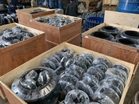 Ventes d'usine directes connexion de bride en acier soufflet en caoutchouc EPDM raccord de joint de tuyau Flexible applications d'huile d'eau fluide d'air