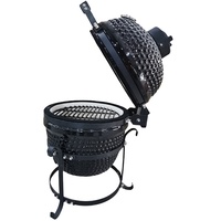 Kimstone OEM Parrilla Barbecue commercial en céramique Kamado 13 16 18 21 23 26 28 pouces BBQ Grills au charbon de bois d'extérieur