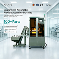 Machines d'assemblage automatisées flexibles personnalisées XUNNUO avec moteur 800W et composants de base du moteur, configuration PLC Delta