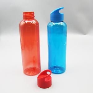 Individuelles Logo Hochwertige Transparente Kunststoff-Sportflaschen Umweltfreundlich BPA-frei Tragbare Auslaufsichere Trinkflasche für Fitness - Product Image 1