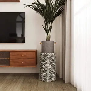 Ottomanes modernes en nacre décorative multifonctionnelles pour la chambre à coucher, l'école, le salon, l'hôtel et le restaurant, touche élégante pour la maison - Product Image 5