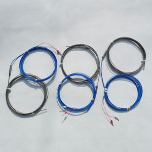 Salt Inscription K Type Thermocouple 0.5mm <b>Probe</b> 1100C <b>Temperature</b> Sensor Wire Leads WRNK-09S - Product Image 2