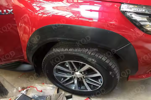 Venta caliente de accesorios exteriores de automóviles personalizados ABS plástico rueda de coche arco guardabarros Flare para Navara <span class=keywords><strong>2022</strong></span> - Product Image 3