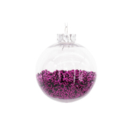 Vente de gros Papier déchiqueté Décoration de Noël Boule de Noël incassable avec décorations de Noël pour animaux de compagnie