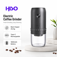 Mini moulin à café électrique rechargeable, moulin à grains de café, charge USB, accessoire portable pour machine à café