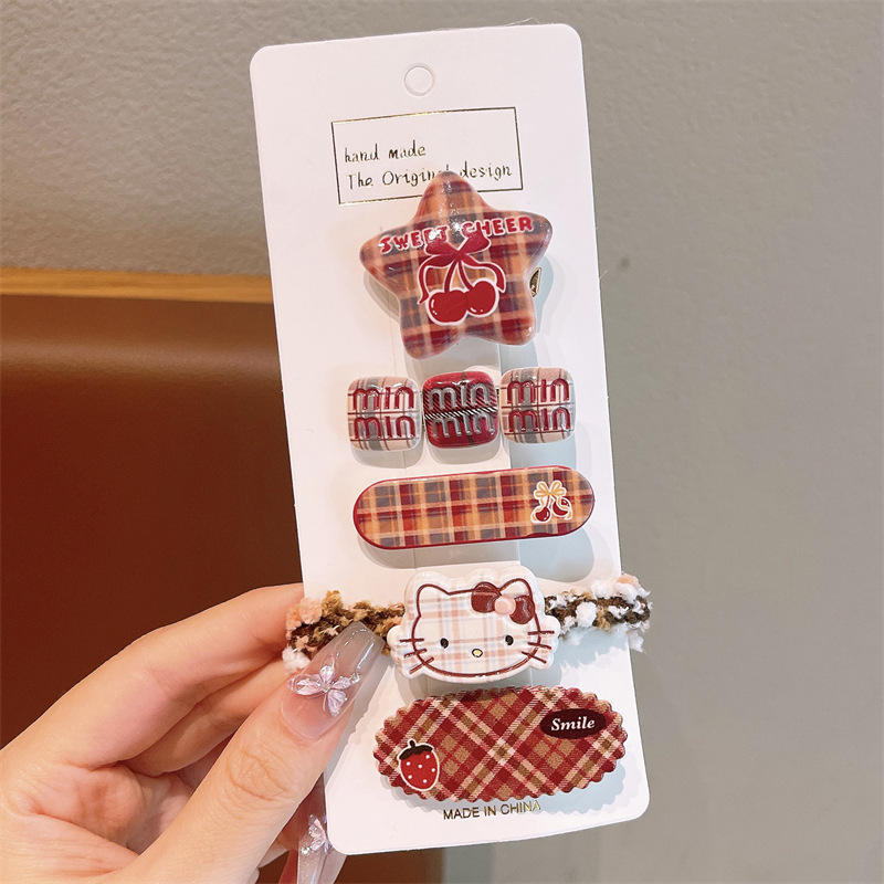 02 Burgundy Star Set