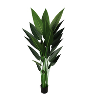 Großhandel Hochzeits-Gastgeschenke Künstliche Paradiesvogelblume aus Kunststoff Realistische Künstliche Bäume für Veranstaltungen Feiertage Weihnachtsfeier Dekoration