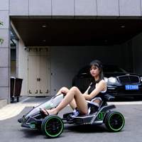 Buggy électrique tout-terrain professionnel à grande vitesse pour enfants, kart de drift, design ergonomique, utilisation en course en plein air