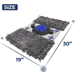 Pet Snuffle <b>Mat</b> for Dogs Interactive Snuffle <b>Mat</b> for Dogs <b>Large</b> Breed Slow Dog Feeding <b>Mat</b> for Training Foraging Stress Relief - Product Image 3