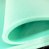 Mousse de silicone à cellules ouvertes en gros, densité et épaisseur personnalisées, éponge en silicone