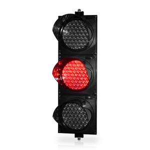 Dijual Lampu Sinyal Lalu Lintas Merah Hijau 200MM 3 Unit dengan Lensa Cobweb - Product Image 3