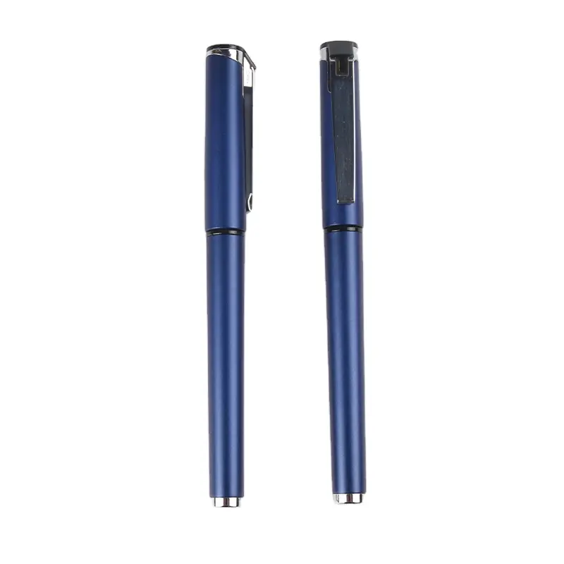 قلم جيل بلاستيكي من مادة غير لامعة فريدة من نوعها للبيع المباشر من الشركة المصنعة في الصين من المصنع مباشرة بلونين