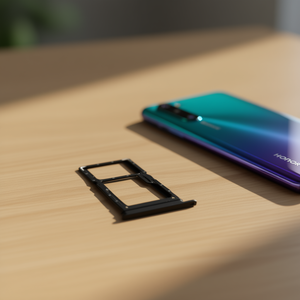 Tiroir SIM noir pour Honor 70 Lite, accessoire de téléphone portable - Product Image 3