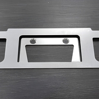 Pièces en acier inoxydable usinées avec précision par CNC, avec perçage et brochage par électroérosion à fil