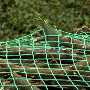 Filets en maille de cargaison en HDPE pour lit de camionnette Polyester extensible traité aux UV Filet de conteneur en <span class=keywords><strong>PP</strong></span> Traitement de coupe personnalisable - Product Image 4