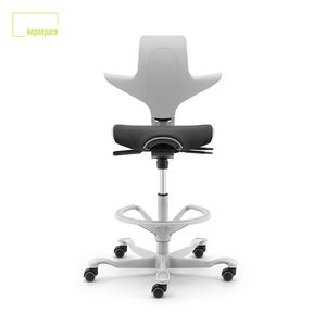 Chaise ergonomique confortable et dynamique KEPO, tabouret de dentiste, chaise d'assistant dentaire pour cabinet dentaire, bureau médical, chaises selle pour réception - Product Image 3