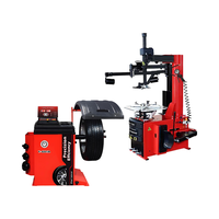 Machine à changer et équilibrer les pneus 13 "-26" - Combo démonte-pneus et équilibreuse de roues - Machine à monter les pneus - Machine à équilibrer les roues - Machine à changer les pneus - Vente chaude