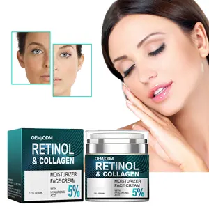 OEM/ODM Anti-aging yüz cilt bakımı kaldırmak kırışıklık sıkılaştırıcı kaldırma beyazlatma parlatıcı Retinol nemlendirici yüz kremi gün FC-5