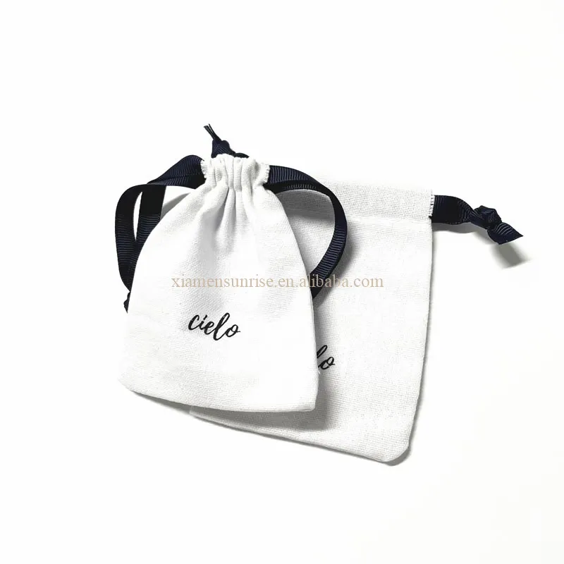 Logo özel takı süet paket ambalaj ile hediye keseleri toz büzme ipli kadife çanta paket ambalaj