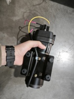 Pompa air tekanan tinggi, pompa air tekanan tinggi dengan saklar otomatis untuk mesin, DC 24V, 65W 50Psi 16l/menit