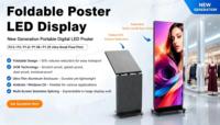 Afficheur LED d'intérieur TOPvision P2.5 P2 P1.86 P1.5, signalisation numérique sur pied mobile pour magasin de détail, entreprise en libre-service, texte SDK