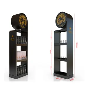 Estantes de exhibición personalizados estantes de supermercado estantes de almacenamiento y materiales para eventos de marca hechos de varios materiales