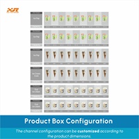 Distributeur automatique de produits surgelés XY avec système de levage, écran tactile, SDK, gestion basée sur le cloud pour la vente de produits surgelés conformes ADA