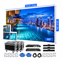 Écran LED de Scène à Louer 4m x 3m – Pack Clé en Main Certifié CE RoHS FCC pour Hôtels, Salles de Bal et Mariages