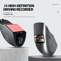 Caméra de tableau de bord WiFi 2K populaire pour voiture avec vision nocturne et contrôle APP enregistreur vidéo Blackbox DVR garantie 1 an