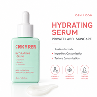 Sérum hydratant au squalane, à la glycérine et aux céramides, sérum hydratant pour le visage, fabricant OEM ODM en marque privée