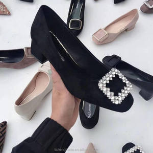 Nuevo estilo de moda, zapatos de mujer, cómodos zapatos planos informales sin cordones para mujer, venta completa de zapatos para mujer - Product Image 2