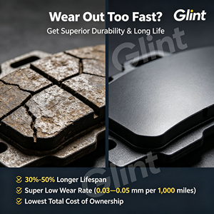 Glint OEM ODM High Performance <strong>Break</strong> Pads Car Auto Parts 04465-35290 Front Ceramic Brake Pad - Product Image 3