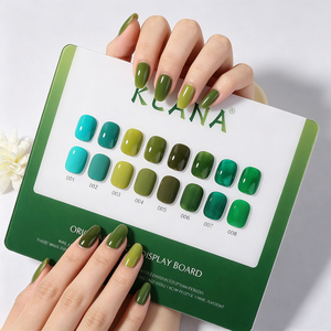 KLANA UV Gel Free Sample 128 Colors <b>Nail</b> Polish Kit Soak Off LED UV <b>Nail</b> Gel Polish <b>Set</b> Custom Logo - Product Image 2