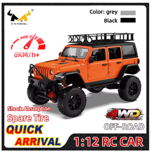 SJY-MN128 Full Scale RC <b>CAR</b> Model <b>Remote</b> <b>Control</b> <b>Car</b> Wrangler 4WD Climbing <b>Car</b> Simulation Off Road Vehicle Toy - Product Image 4