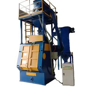 Q32 Crawler Tumble Rubber type Surface Shot blasting cleaning machine